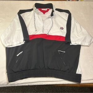 Vintage Alan Sport Half-Zip Windbreaker Jacket